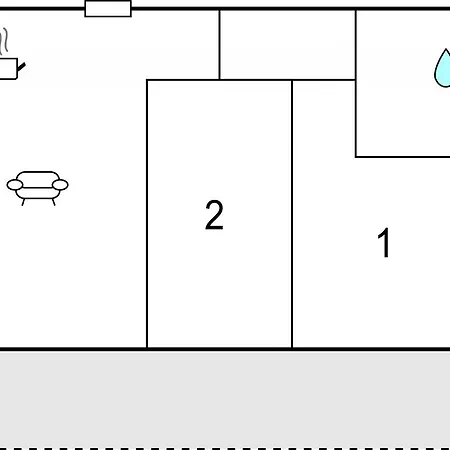 Appartement Delfini Trilo *
